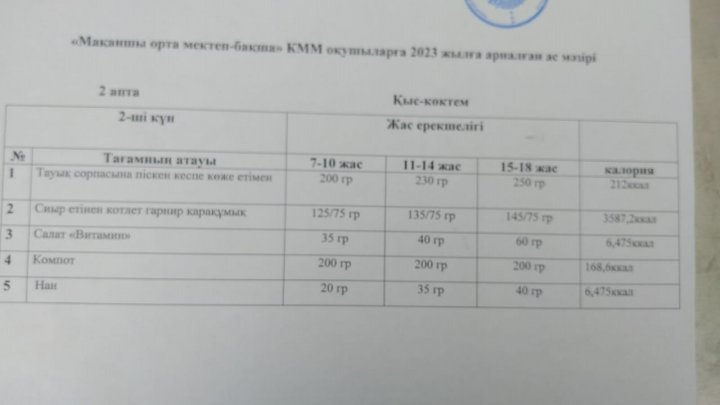 ыстық тамақ